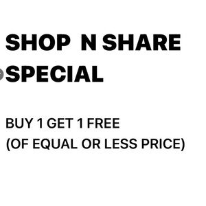 BOGO SHOP N SHARE